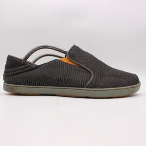 Olukai Nohea Mesh Loafers Sneakers Shoes Men's Size 11 Gray Casual Slip On